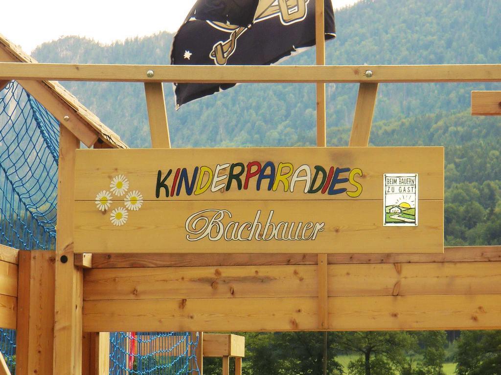 Kinderparadies Bachbauer Villa Mondsee Ngoại thất bức ảnh